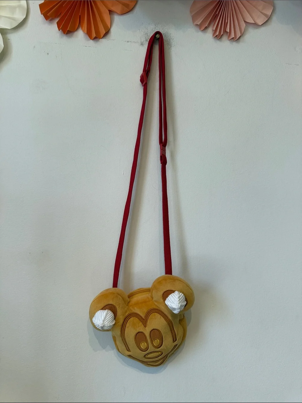 Tokyo Disney resort Mickey waffle shoulder bag